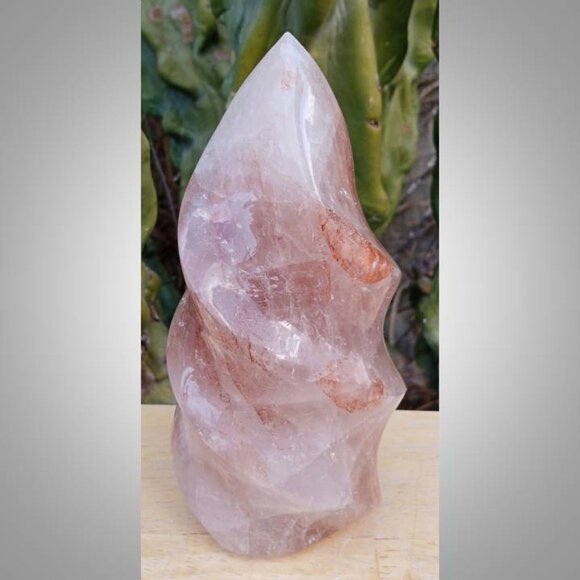 🔥LAST DAY! hematoid / fire quartz FLAME stone rock crystal GROUNDING 02 - Picture 5 of 6